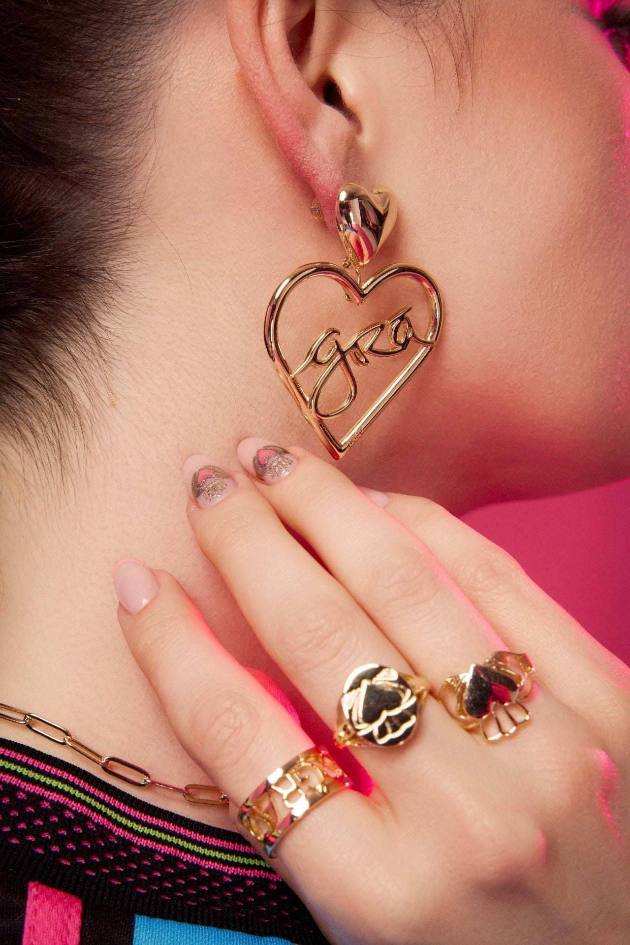 Grá Croí Earrings by DON&