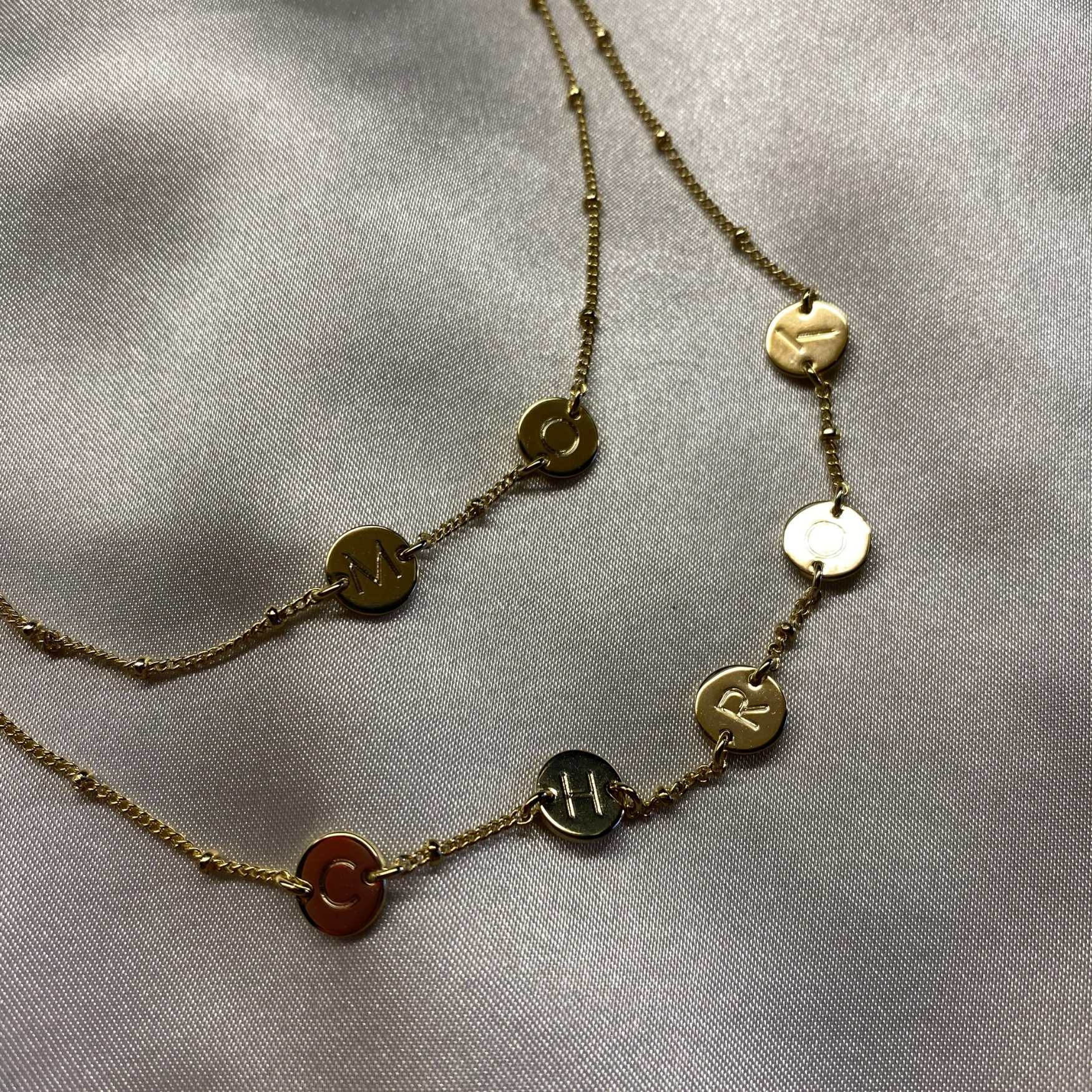 Gold Mo Chroí Double Chain Necklace