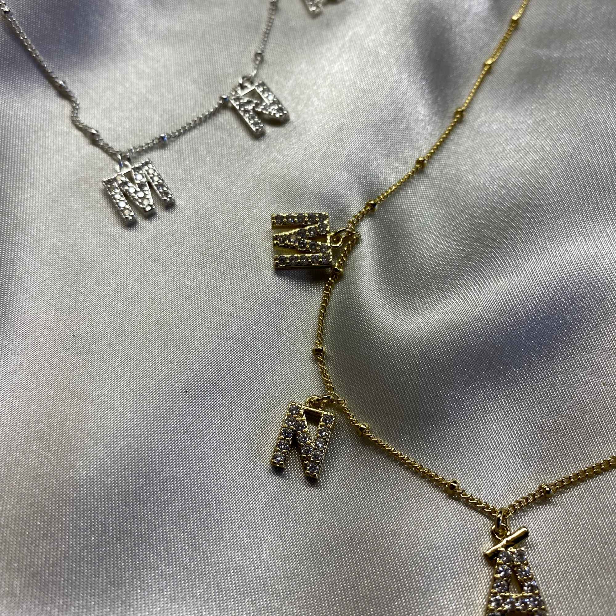 Silver and Gold Mná Necklaces