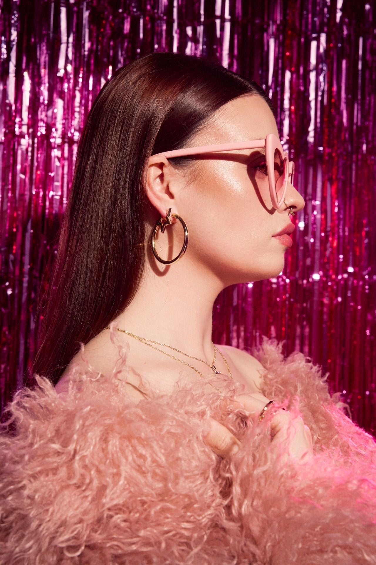 Not Yer Average- Star Hoop Earrings by DON&