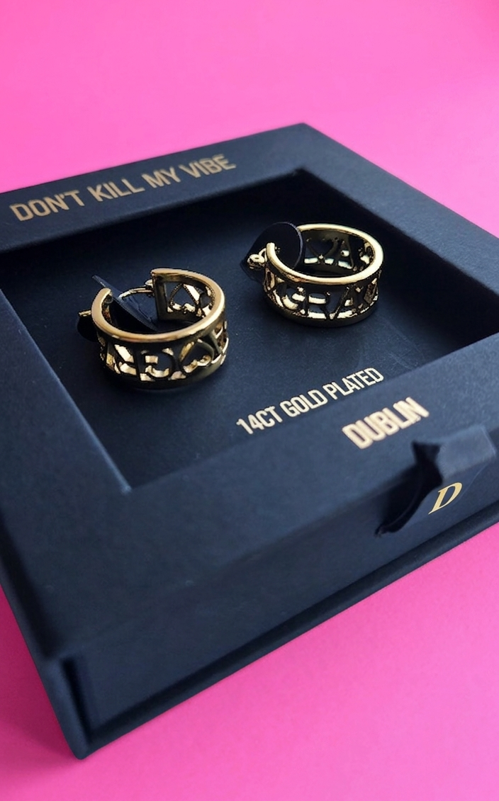 Grá Croí Grá Hoop Earring