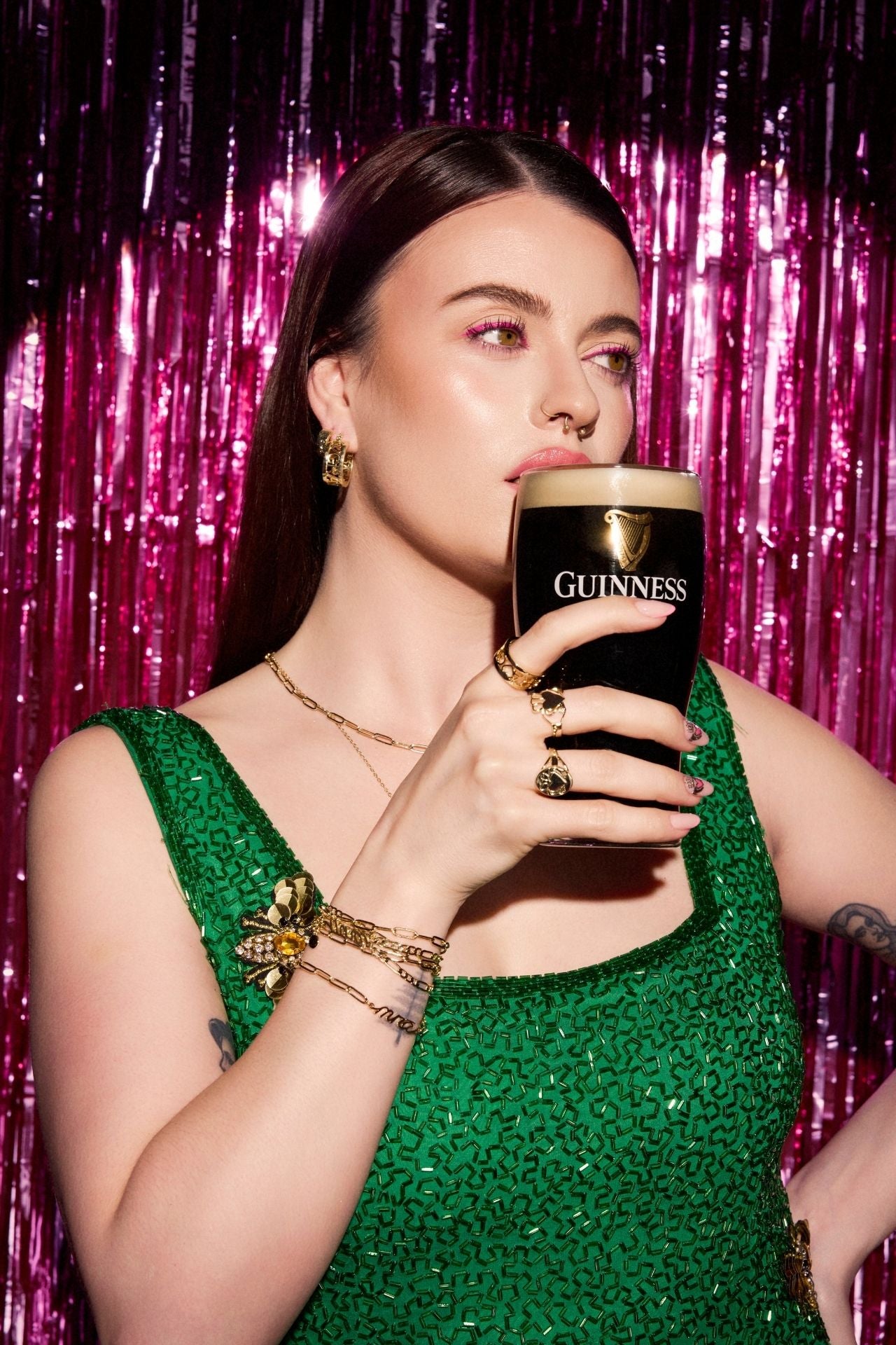 Grá Croí Grá Hoop Earring