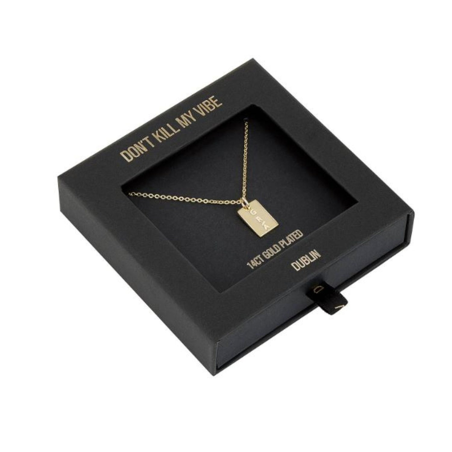 Gold Mo Ghrá Pendant Necklace in a Gift Box