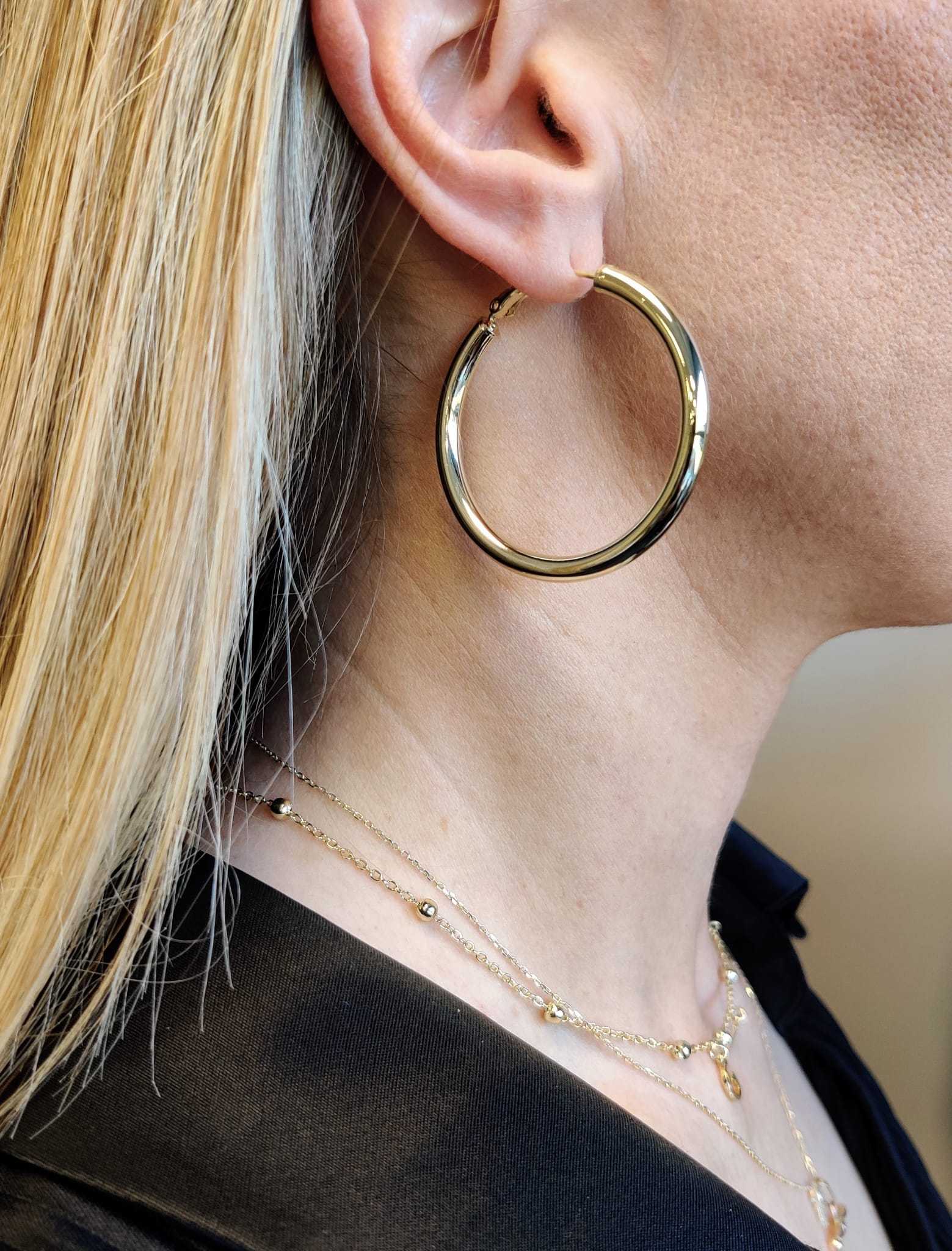 Not Yer Average 2.0 Hoop Earrings by DON&