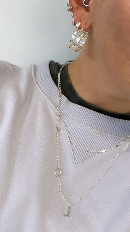 L.O.V.E Letters - Double Chain Necklace