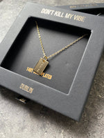 Grá, Irish Language, Irish Designed, Gold, silver, Necklace, Love, Mo Ghrá Chain gift box